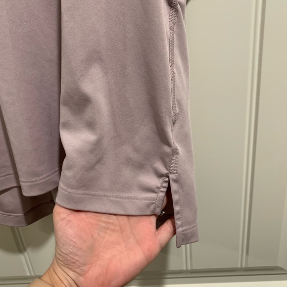 Nike Dri-Fit Light Purple Mesh Racerback High Low Tank Top Women’s Size Small - Picture 3 of 7